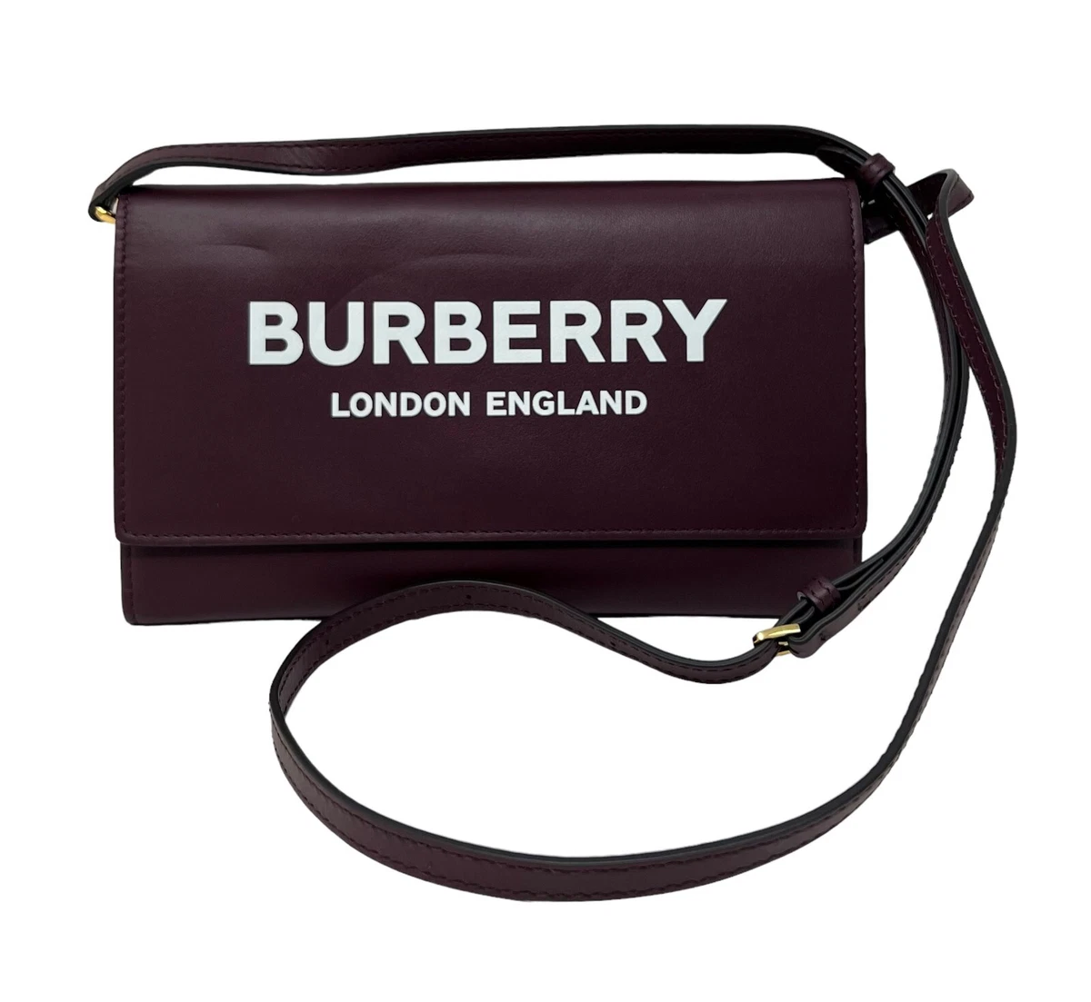 Burberry Logo-printed Zipped Clutch Bag in Black for Men