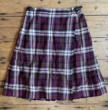 Kilt 100% lana - Abito MacDonald moderno tartan - Taglia 16