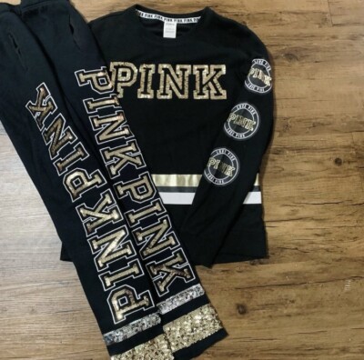 VS PINK MEGA BLING OUTFIT SET  S/XS