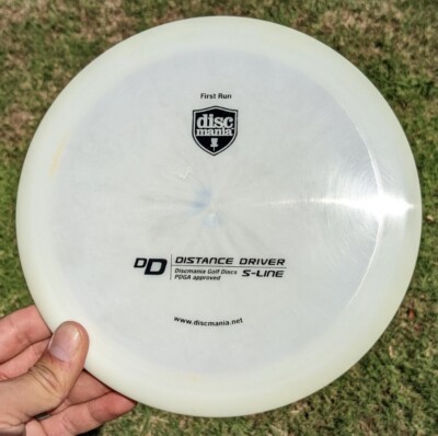 First Run DD Discmania S-Line Disc Golf PATENT NUMBERS New 175g White
