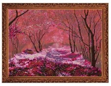 Bead Embroidery Kit - Alley - 16" X 12" Home Decor Gift DIY