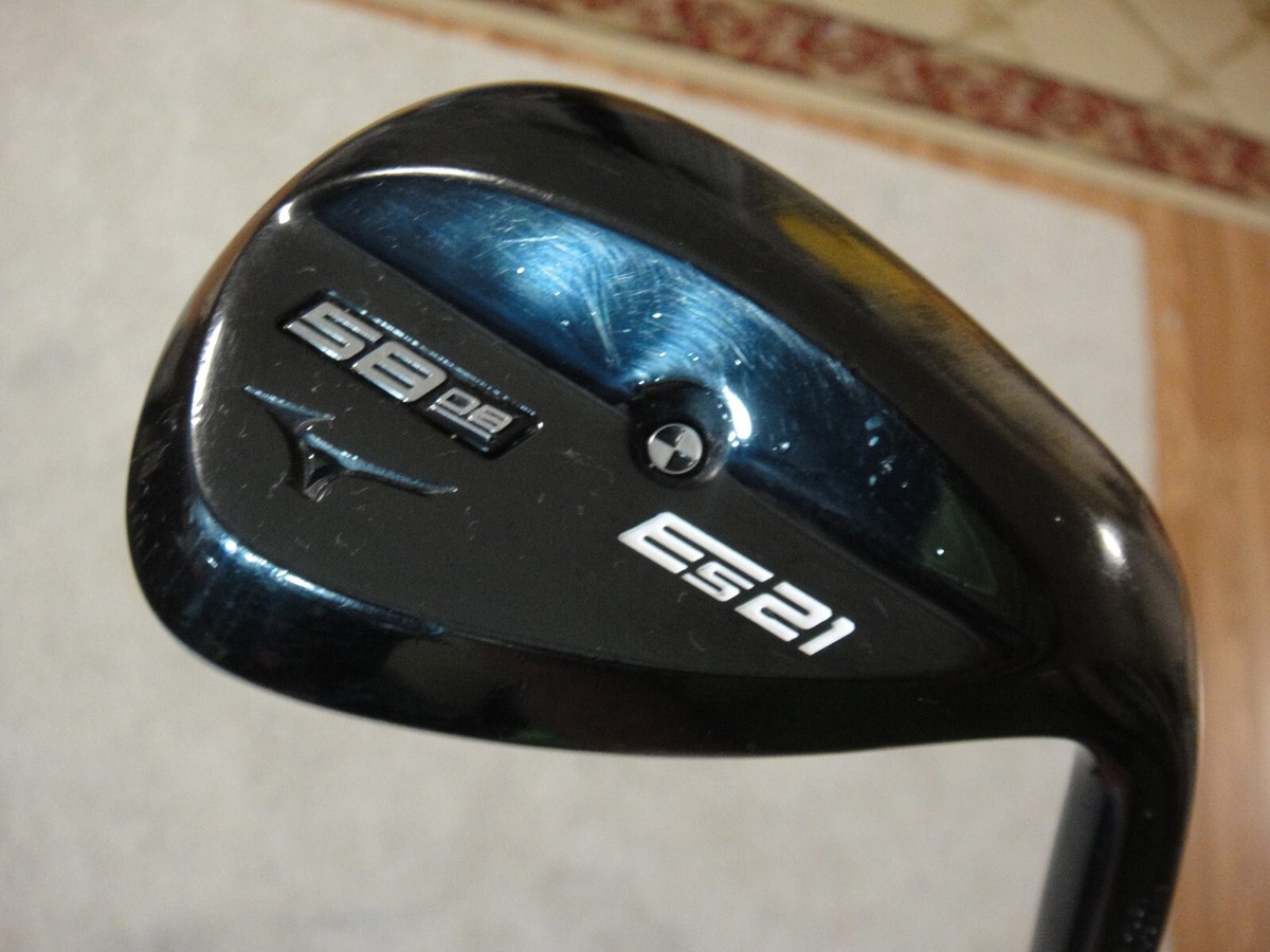 Mizuno ES21 Black WEDGE 58-08 KBS Black Steel | eBay