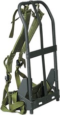 Rothco Black Alice Pack Frame with Olive Drab Straps & Kidney Pad