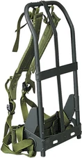 Rothco Black Alice Pack Frame with Olive Drab Straps & Kidney Pad