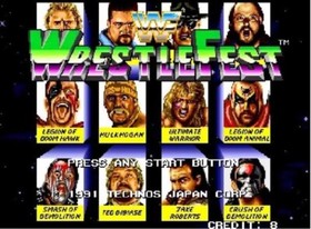WWF Wrestlefest Arcade PCB TECHNOS  4 Player  TESTED WORKING 100%