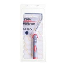 ProDec Advance 11 pc Short Pile Microfibre 4" Mini Rollers & Frame