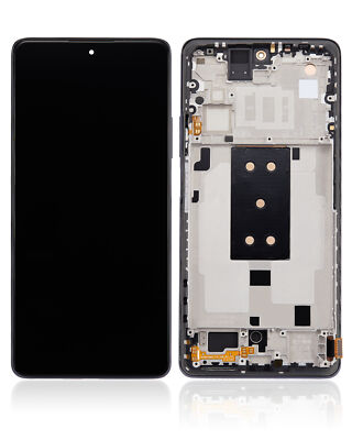 OLED Assembly With Frame Compatible With Xiaomi 11T/11T Pro (Meteorite Gray)