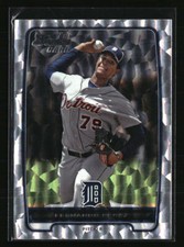 Fernando Perez 2012 Bowman Draft Picks Prospects Silver Ice #BDPP50 Baseball