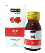 Hemani ROSE Oil, Natural Oil for Aromatherapy, Perfumes & Skin Care / زيت الورد