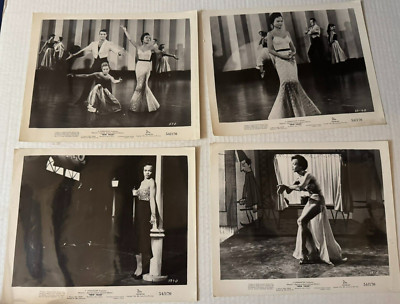 Lot of 4 Vintage New Faces Press Photographs 1954 20th Century-Fox