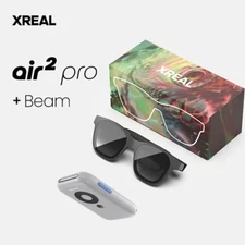 XREAL Nreal Air 2 Pro Smart AR Glasses HD 130 Inches Space Giant Screen+Beam Box