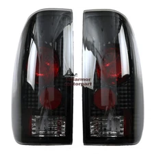 for Ford 97-03 F150 99-07 F250 F350 SuperDuty Tail Light Smoke Replacement Pair 