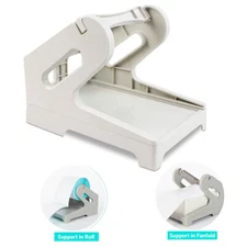 Thermal Label Holder for Rolls and Fan-Fold Labels 4x6 for Desktop Label Printer