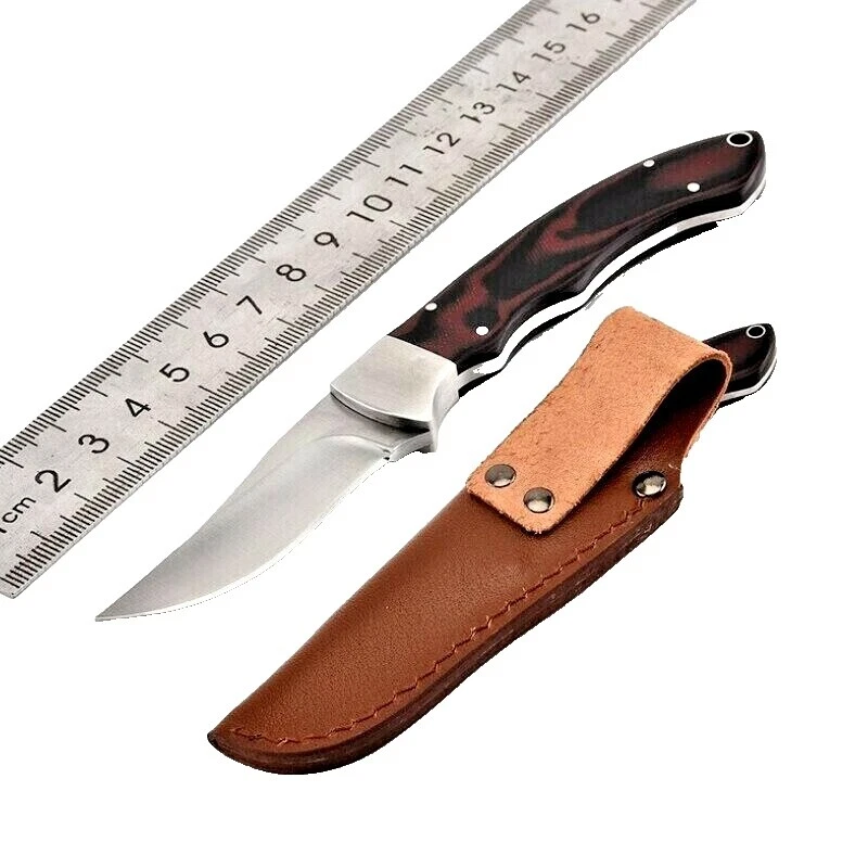 Punto de arrastre Cuchillos Bowie modernos de colección Cuchillos de Hoja Fija