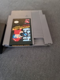 Nintendo NES Wrecking Crew FRA tr&egrave;s Bon &eacute;tat + fourreau fonctionne parfaitement 