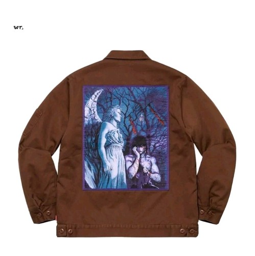 supreme the crow work jacket xl | eBay