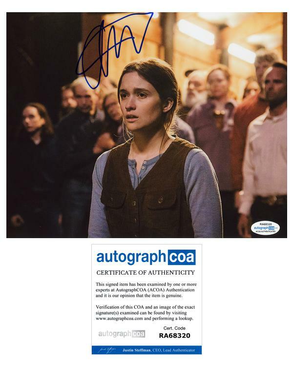 Alice Englert "Them That Follow" AUTOGRAPH Signed 8x10 Photo ACOA