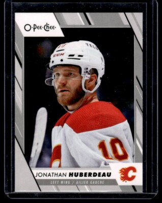2023-24 O-Pee-Chee Photo Variation Variant Jonathan Huberdeau Calgary Flames