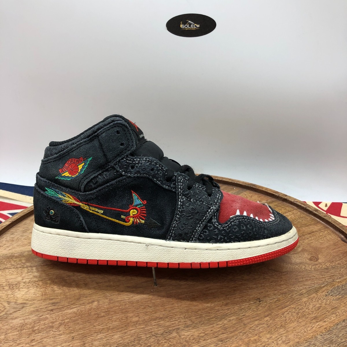 Nike Air Jordan Mid SE Siempre Familia Shoes DN5121-001 GS 4Y Women’s 