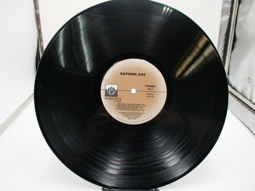 Natural Gas Self Titled LP Record Ultrasonic Clean PS 2011 1976 VG++ - Picture 8 of 9