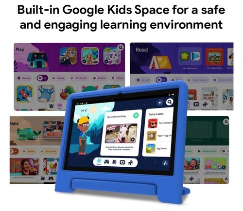 New E Fun Google Play Series Nextbook 7G 8GB, Wi-Fi, 7in - Blue Kids Tablet - Picture 3 of 7