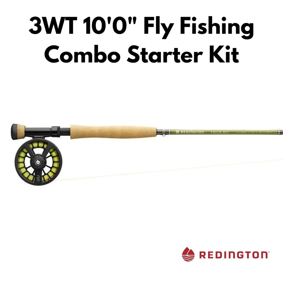 Kit de campo de pesca con mosca Euro Nymph, caña de acción media de 10' y carrete para correr, Euro Ny... Foto 2 de 4