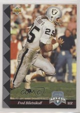 1993 Upper Deck NFL Experience Fred Biletnikoff #5 HOF 1p1