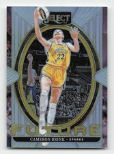 2025 Panini Select WNBA #6 Cameron Brink Select Future Silver