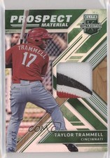 2018 Elite Extra Edition Prospect Materials Emerald 3/5 Taylor Trammell hg6