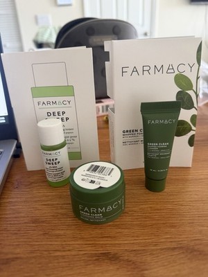 Mini Set Farmacy (deep Sweep, Whipped Foaming Cleanser & Cleansing Balm)