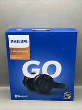 Philips A4216BK/00 On-Ear Sports Headphones Wireless 35 Hours Play Time SEALED