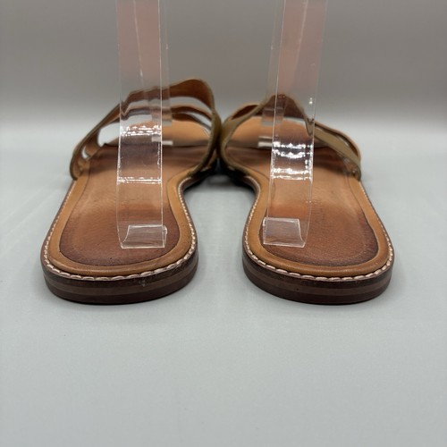 Madewell The Wave Sandals Women’s 11 Snake Print Brown Slip On Boho - Picture 4 of 8