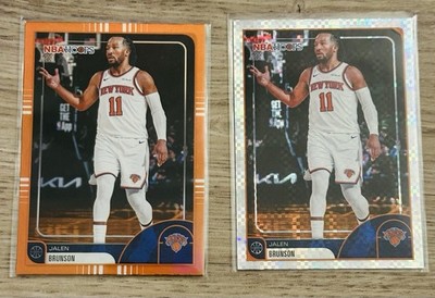   KNICKS 2025-2026 Card Lot 7 JALEN BRUNSON, 3 KAT & 3 OG Anunoby + 12 Bonus  