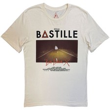Men's Bastille Bad Blood Album Photo T-shirt Medium Natural