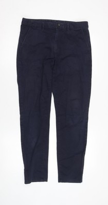 SELECTED Herren Chino Hose Blau Slim Fit Größe 30