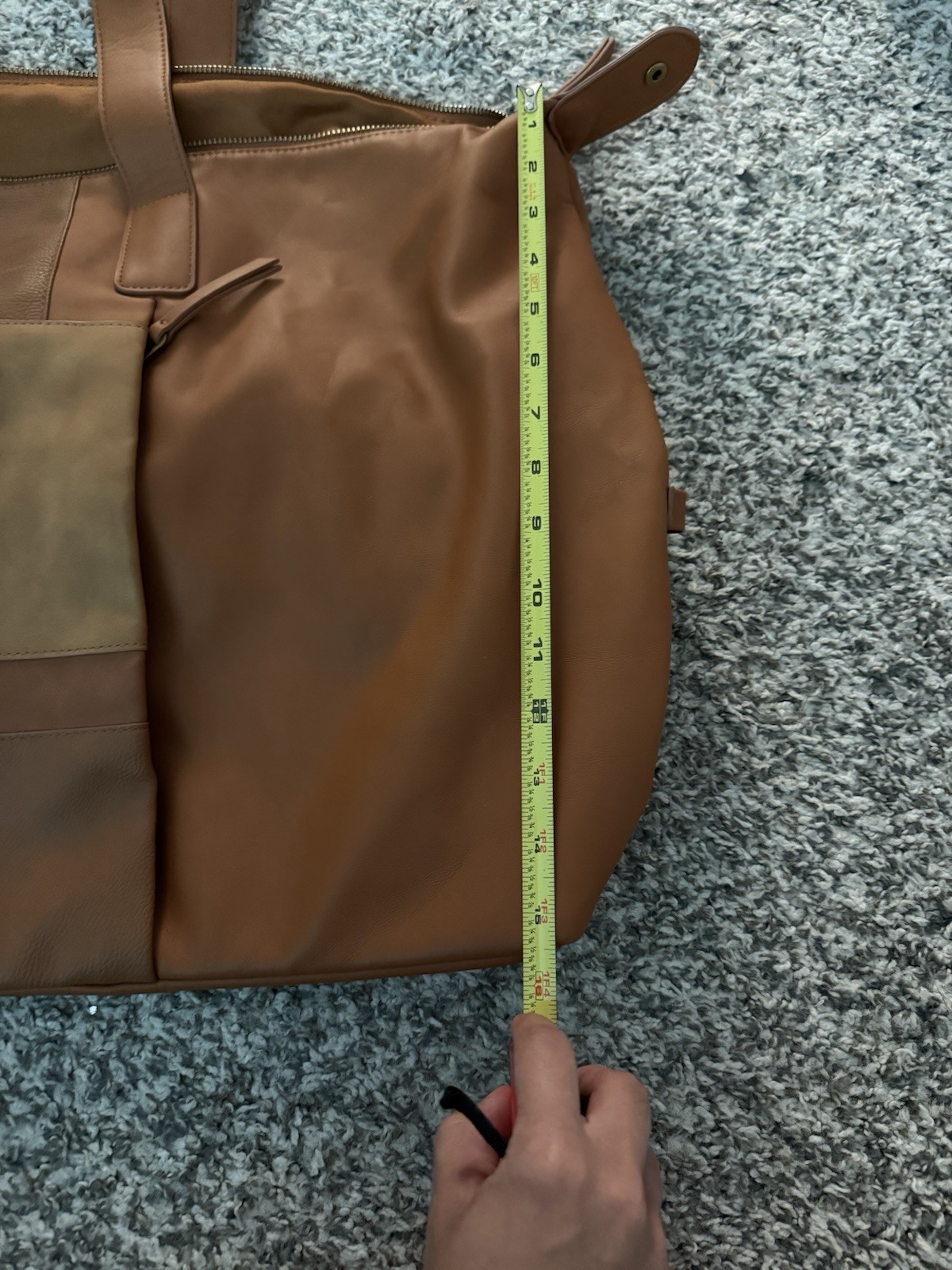 Universal Thread Patchwork Travel Bag - image 14