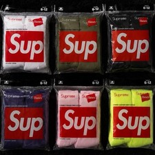 Supreme x Hanes Socks 10 Pairs 100 CHECK DESCRIPTION