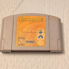 Ocean Mission: Impossible Nintendo 64 N64 Video Game Cartridge T-Teen