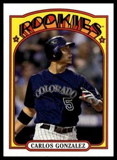 2013 Topps #TM-19 Carlos Gonzalez 1972 Topps Minis
