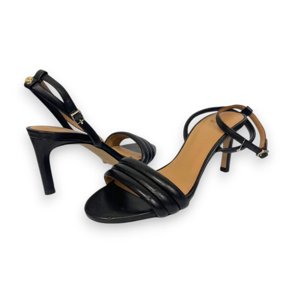 Sandalias Boss Janet 70 BENA para mujer negras tacón talla 7 EU 37 precio de venta sugerido por el fabricante 270 USD Foto 4 de 4