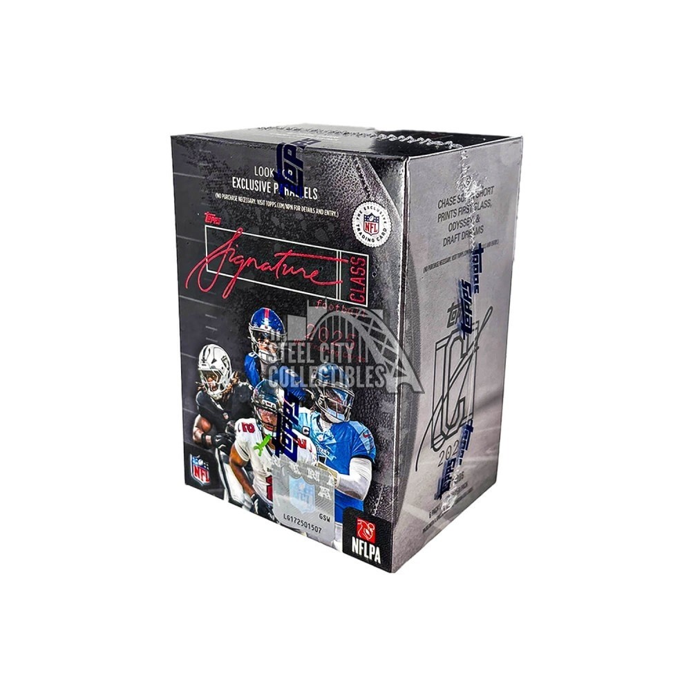 2025 Topps Signature Class Football - Factory Sealed Value