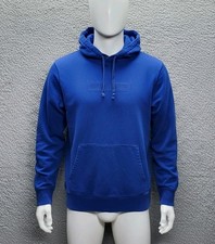 American Eagle Hoodie Mens Medium Blue Graphic Box Logo Pullover Sweatshirt M