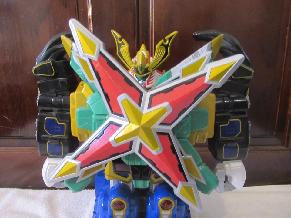 Rare Hurricane Command Power Rangers 2003 Bandai Megazord Ninja Storm  - Image 2 of 4