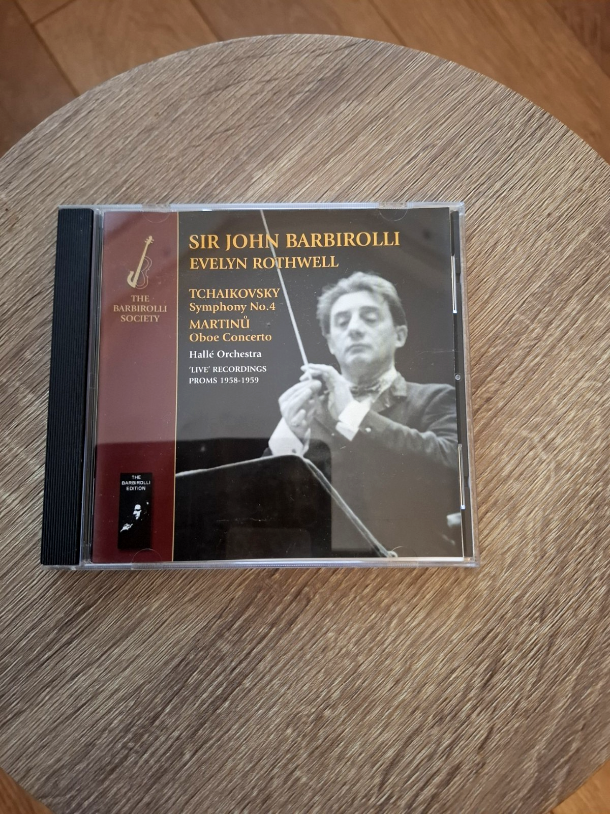 John Barbirolli Conducts Tchaikovsky Symphony No. 4: Martinu Oboe Concerto CD