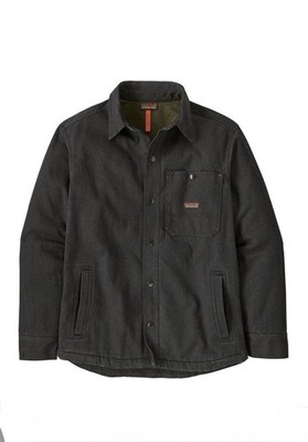 PATAGONIA Iron Forge Fleece-Lined Jacshirt Men's XL 53405 Ink