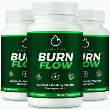 Burn Flow Weight Loss Capsules - BurnFlow Advanced Formula - 3 Pack