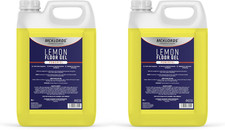 Lemon Floor Gel - Commercial-Grade Cleaner - 10 Litre Pack (2X5L) - Powerful Gre