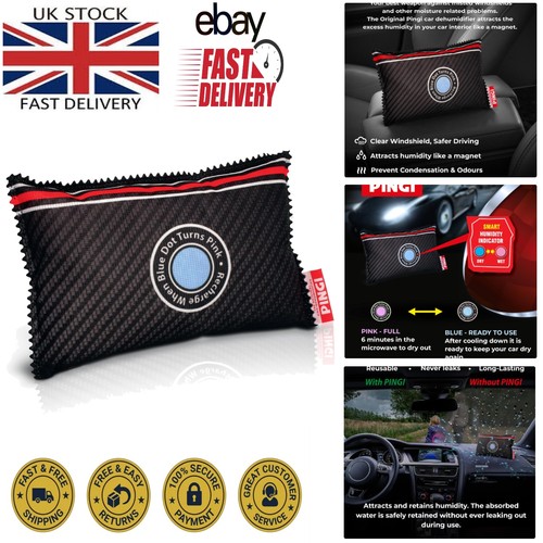 Compact 300g Car Dehumidifier - Leakproof, Microwaveable & Portable Solution