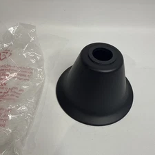 FOR PARTS ONLY -Canopy Cover- Home Decorators Merwry 52" Matte Black Ceiling Fan