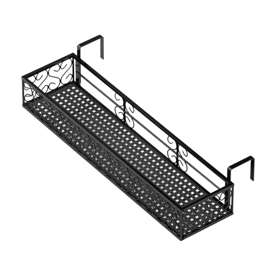 Hängendes Geländer-Pflanzgefäß-Regal, Korb, Fensterkasten, - Bild 2 von 4